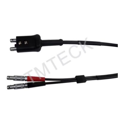 Ultrasonic Flaw Detector DA233 Ultrasonic Dual Cable 1.5m Length LEMO00 Plug To Lemo00