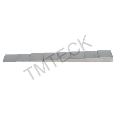 8-stopniowy wzorzec kalibracyjny ze stopu aluminium 7075 o grubości 1-2-3-4-5-6-7-8 mm do badań ultradźwiękowych
